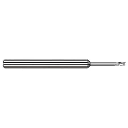 Harvey Tool 5/32 Cutter dia. x 0.2340 in. 15/64 x 1.2500 in. 1-1/4 Reach Carbide Square End Mill, 4 Flutes 874210